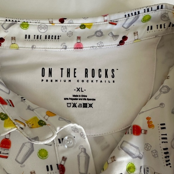 ON THE ROCKS MENS POLO - Picture 3 of 6